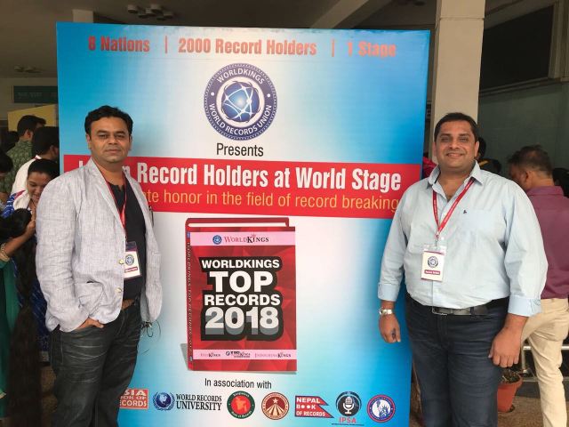 Mr._Nishant_Patel_and_Mr._Mit_Bhatt__received_award_at_the_India_Book_of_Records